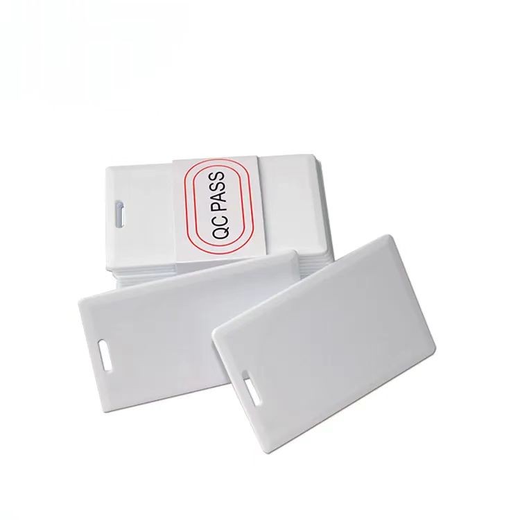 Cartão RFID grosso, cartão-chave de hotel tipo concha, cartão RFID inteligente ABS