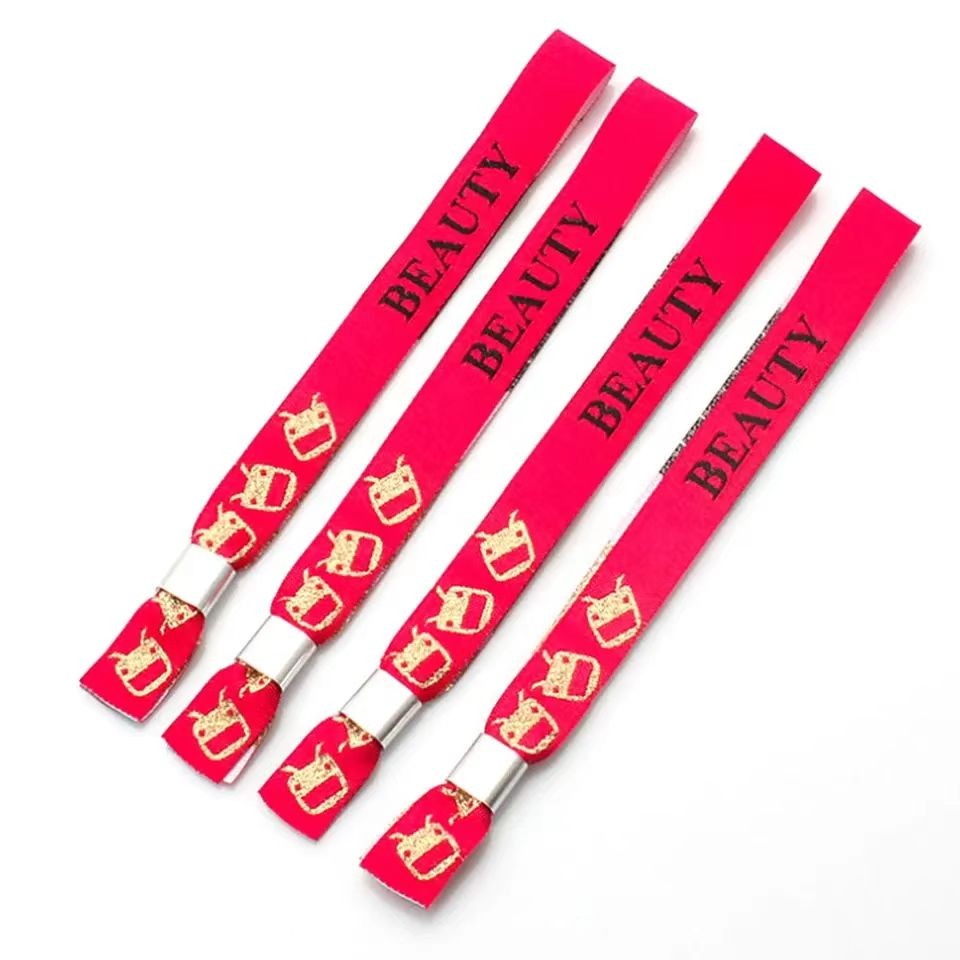 Pulseira de plástico ajustável ecológica, pulseiras personalizadas para festas e feriados