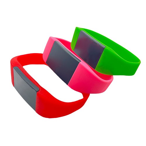 Pulseira de silicone RFID de novo design à prova d'água de 125 KHz para piscina