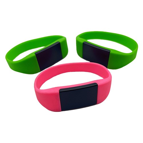 Pulseira de silicone RFID de novo design à prova d'água de 125 KHz para piscina