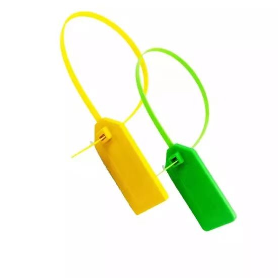 Selos de linha impressos com código de barras HF/UHF RFID borracha NFC abraçadeiras de cabo