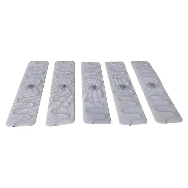 Etiqueta de linho RFID, tecido uniforme, etiqueta de lavanderia UHF RFID lavável têxtil