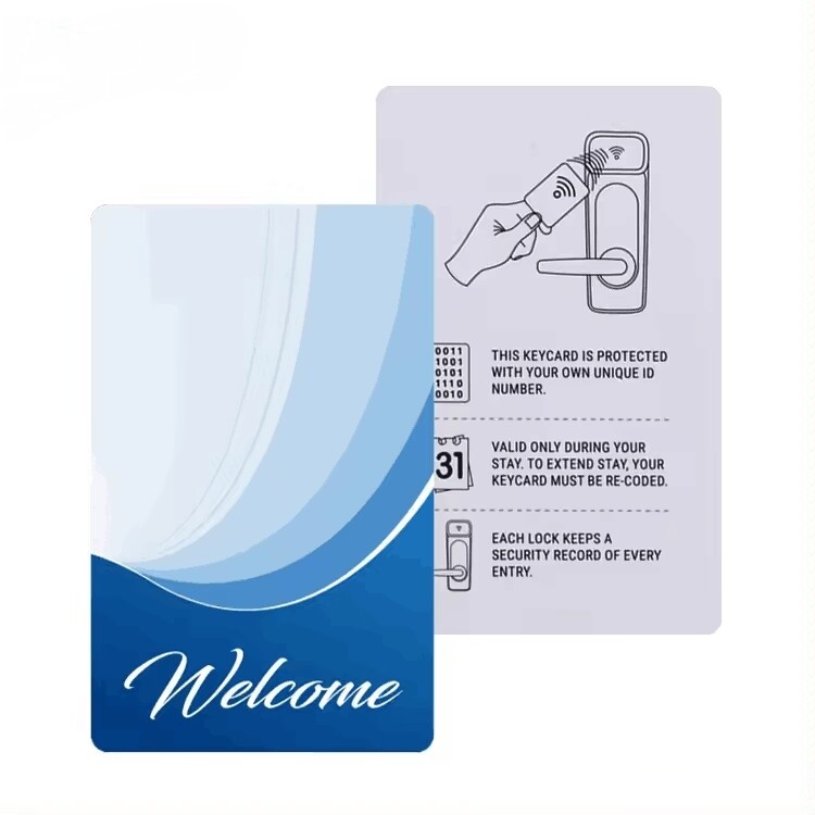 Impressão personalizada de cartão-chave de hotel RFID