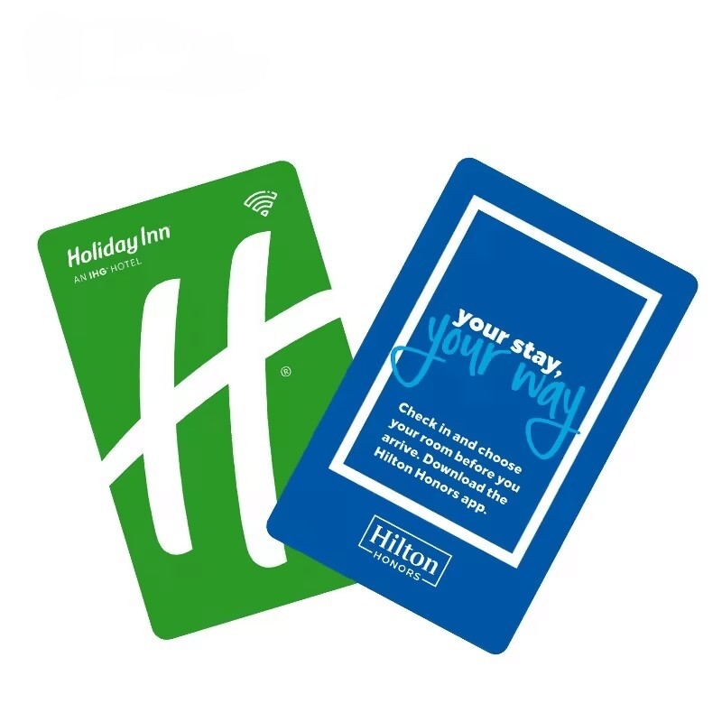 Impressão personalizada de cartão-chave de hotel RFID
