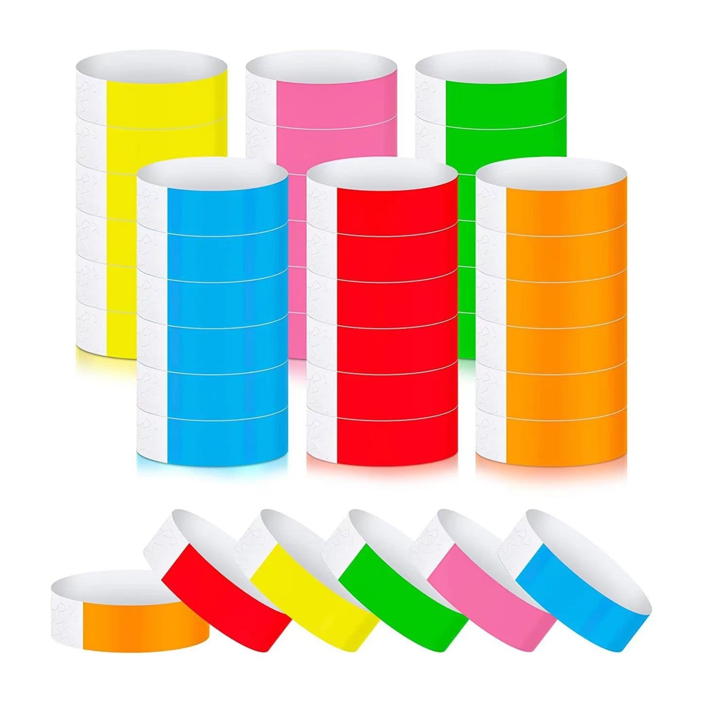Pulseiras descartáveis ​​de papel sintético