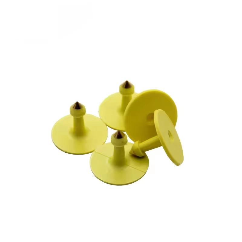 Etiqueta auricular RFID UHF para animais com número sequencial para vaca