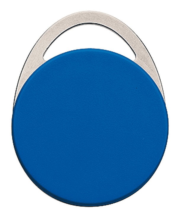 Chaveiro de metal NFC HF de 13,56 MHz RFID com controle de acesso durável