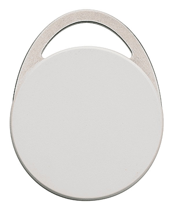 Chaveiro de metal NFC HF de 13,56 MHz RFID com controle de acesso durável