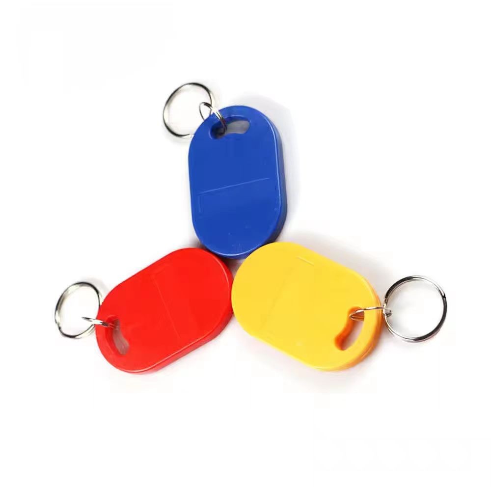 Chaveiro RFID ABS 1K 13,56 MHz à prova d'água para controle de acesso
