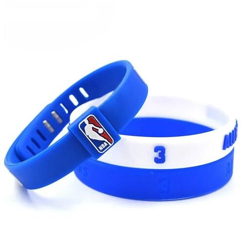 Novas pulseiras de silicone em relevo Pulseiras de silicone personalizadas