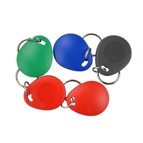 Chaveiro RFID ABS durável com formato personalizado para controle de acesso