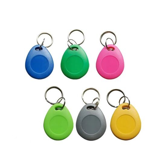 Chaveiro RFID ABS durável com formato personalizado para controle de acesso