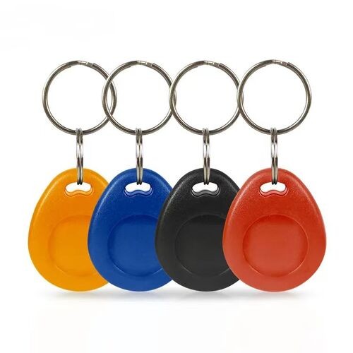 Chaveiro RFID ABS durável com formato personalizado para controle de acesso