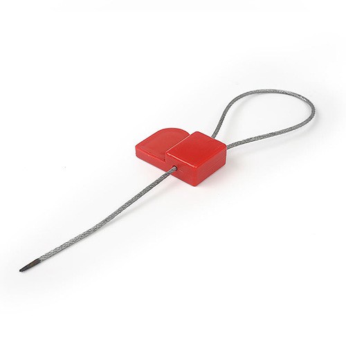 Etiqueta de selo RFID de longo alcance, aço fino, UHF RFID, etiqueta de abraçadeira de cabo de aço inoxidável