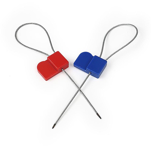 Etiqueta de selo RFID de longo alcance, aço fino, UHF RFID, etiqueta de abraçadeira de cabo de aço inoxidável