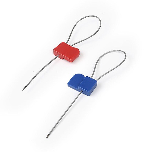 Etiqueta de selo RFID de longo alcance, aço fino, UHF RFID, etiqueta de abraçadeira de cabo de aço inoxidável