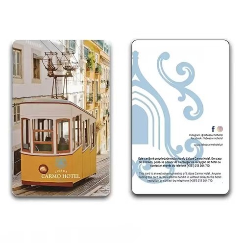 Cartões-chave de quarto de hotel com impressão RFID personalizada