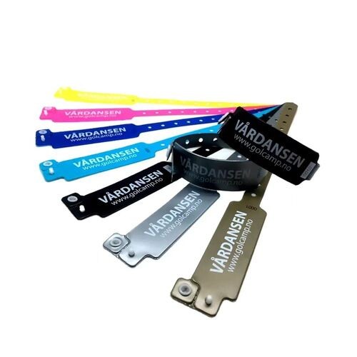 Pulseira descartável de PVC RFID macio para eventos festivos