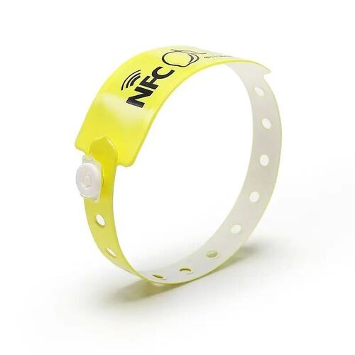 Pulseira descartável de PVC RFID macio para eventos festivos