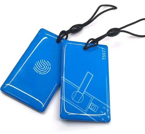 Cartão epóxi RFID à prova d'água com logotipo personalizado para controle de acesso