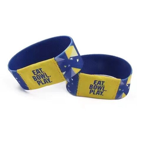 Pulseira RFID elástica programável à prova d'água com logotipo personalizado