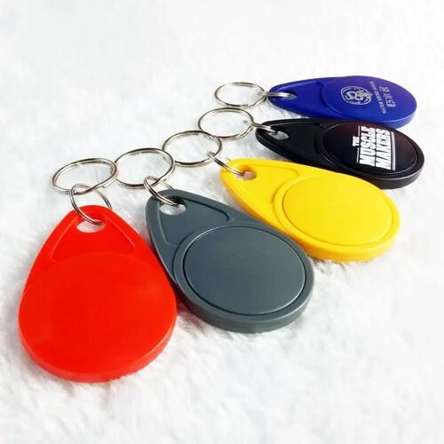 Controle de acesso à prova d'água personalizado TK4100 ABS RFID Keyfob