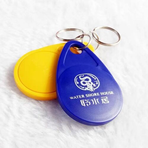 Controle de acesso à prova d'água personalizado TK4100 ABS RFID Keyfob