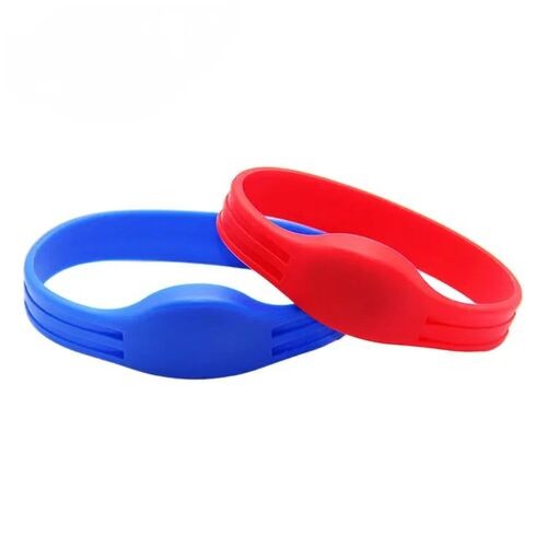 Pulseira RFID de silicone com logotipo personalizado para gerenciamento de membros NTAG213