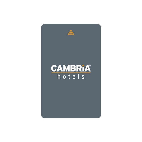 Cartões-chave de quarto de hotel RFID de controle de acesso personalizado