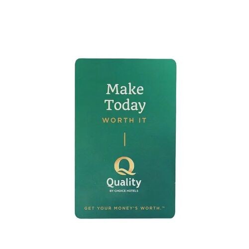 Cartões-chave de quarto de hotel RFID de controle de acesso personalizado