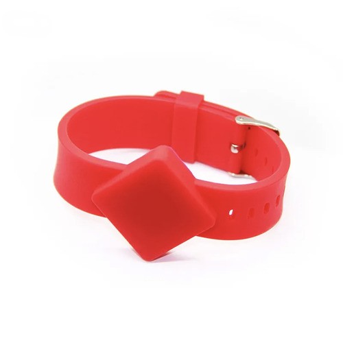 Pulseira de silicone à prova d'água RFID 125 kHz para controle de acesso de hotéis, academias e parques aquáticos