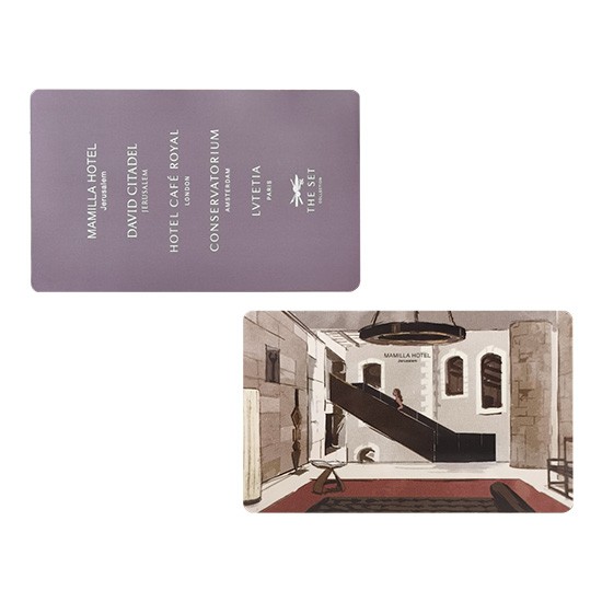 Novos cartões de visão 1K compatíveis com Mifare (Mamilla Hotel)