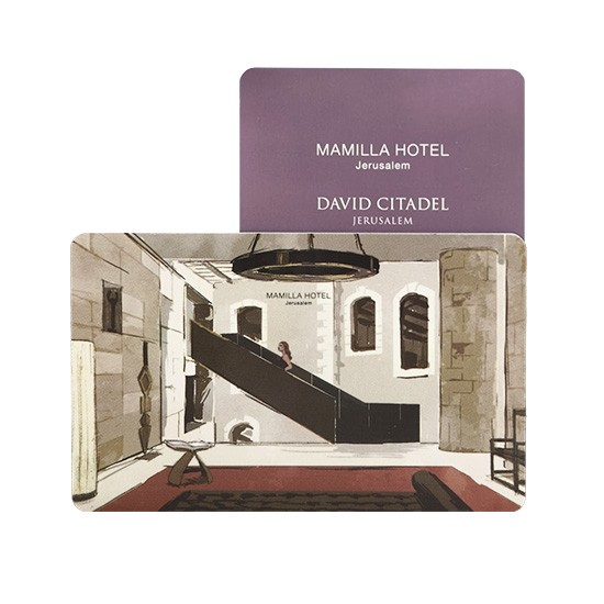 Novos cartões de visão 1K compatíveis com Mifare (Mamilla Hotel)