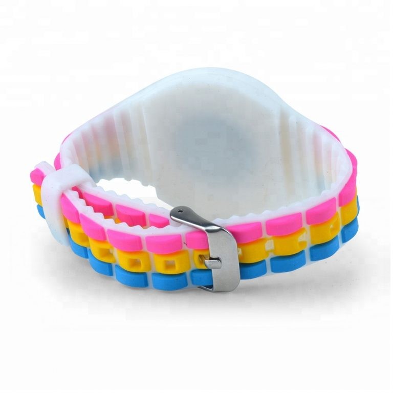 Pulseira de silicone RFID com cores personalizadas e ajustável