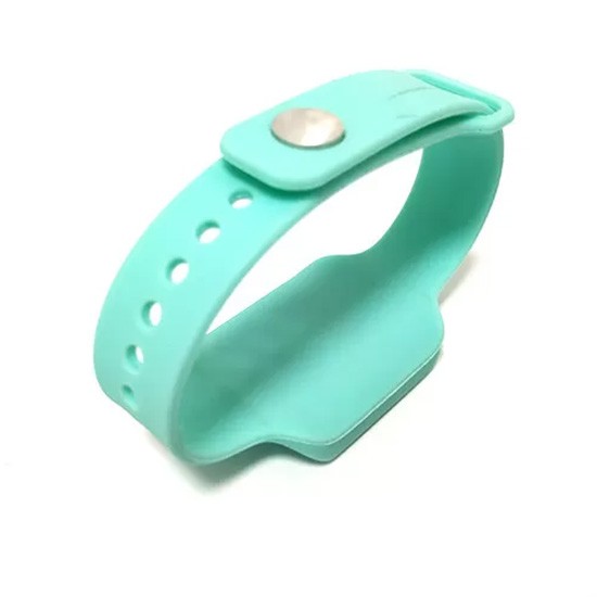 Pulseiras de silicone RFID duráveis ​​e personalizadas para controle de acesso em playgrounds