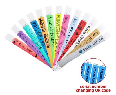 custom rfid wristaband for amusement park