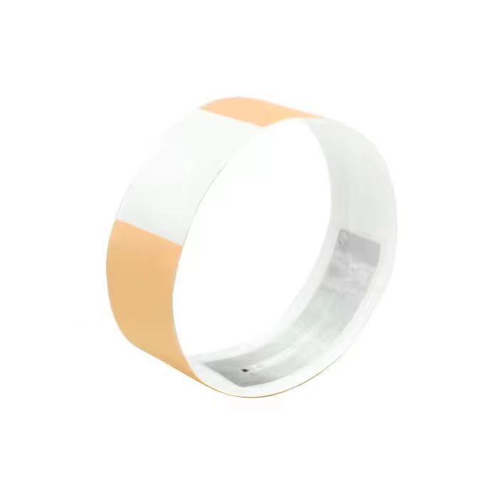 Pulseira de papel RFID descartável para controle de acesso em parques de diversões