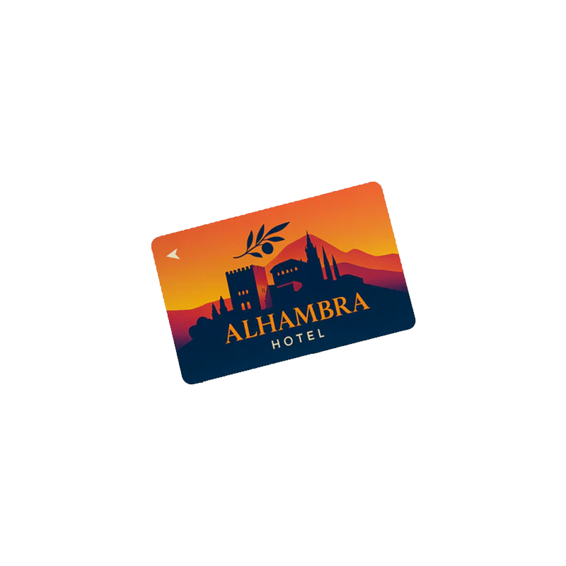 Secure NFC Key Card Elegant Design For Hotels
