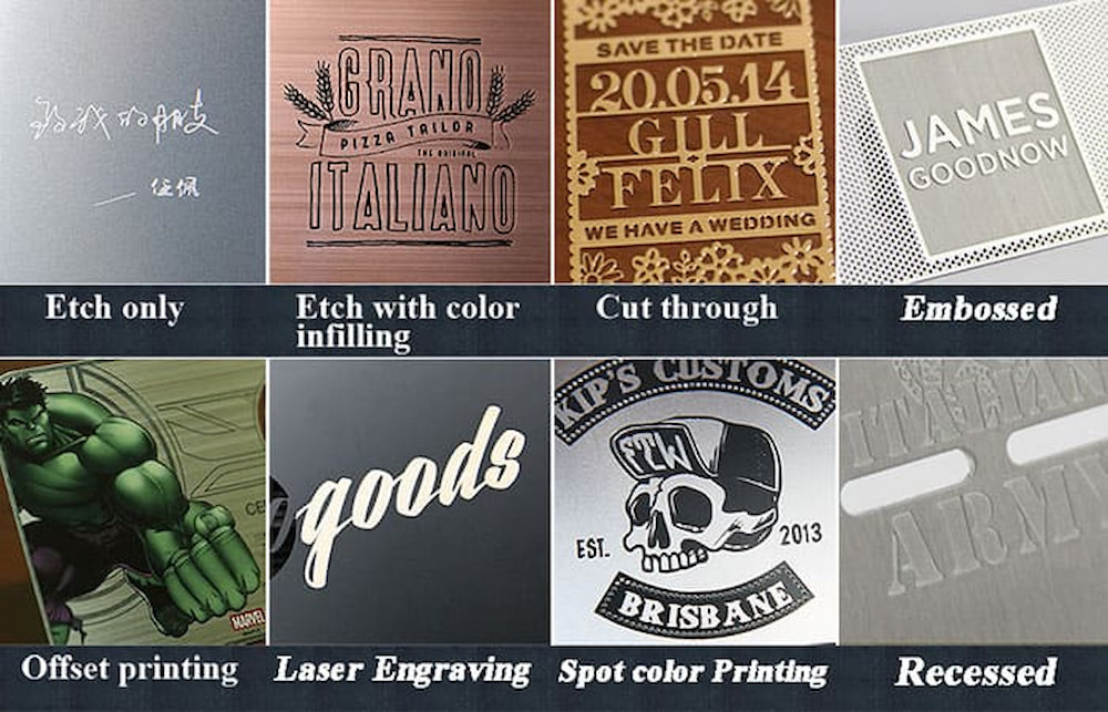 metal nfc business cards metal nfc business cards