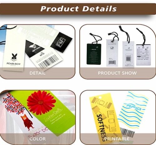 Apparel hang tags Apparel hang tags