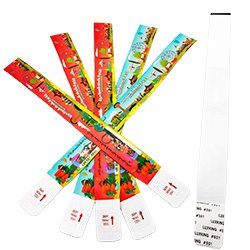 RFID paper wristband for event access control