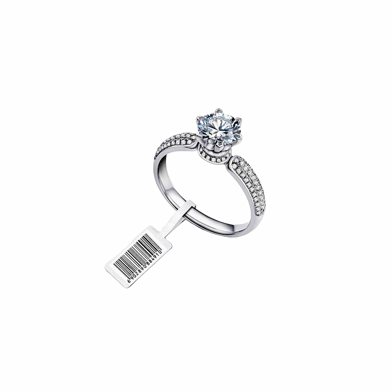 Custom RFID jewelry label tag for rings necklaces and watches