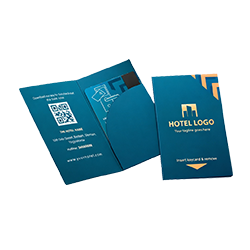 RFID hotel key card for door lock access