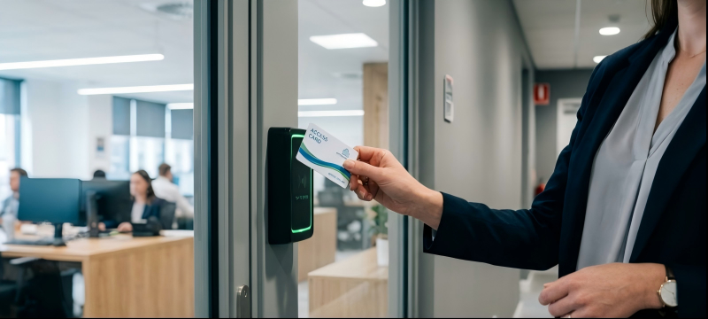 RFID PVC card used for office access control system and employee ID card RFID PVC card used for office access control system and employee ID card