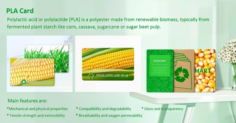 PLA eco-friendly material RFID card