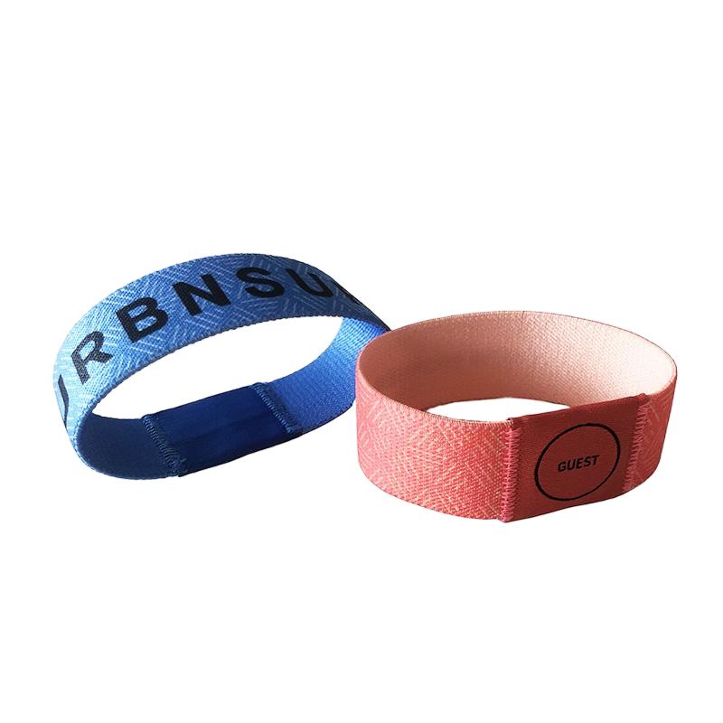 stretch fabric RFID wristband for events and access control