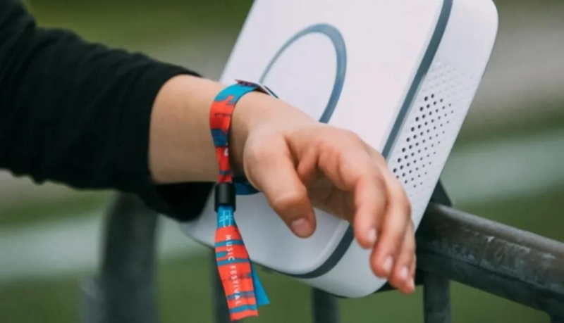 fabric RFID wristbands for event applications