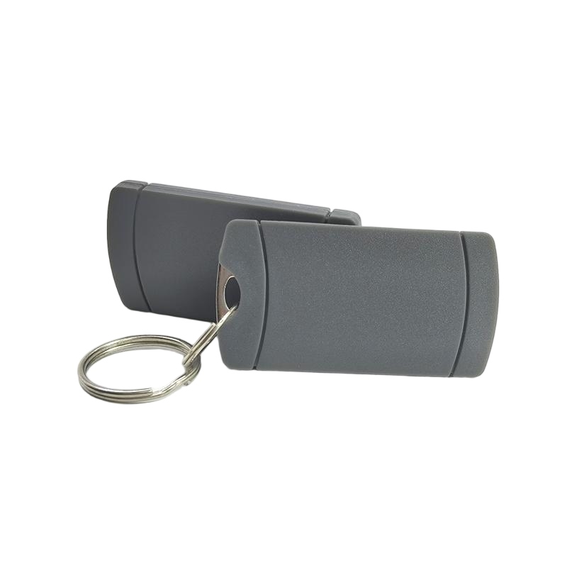 Custom RFID key fob and NFC keychain for access control