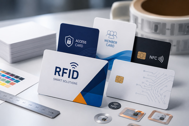 Cartões RFID personalizados: quantidade mínima de encomenda, preços, prazo de entrega e o que os compradores precisam saber.