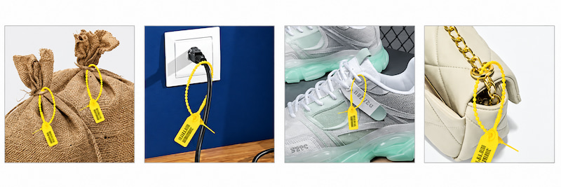 Disposable RFID cable tie tags used on cable assets